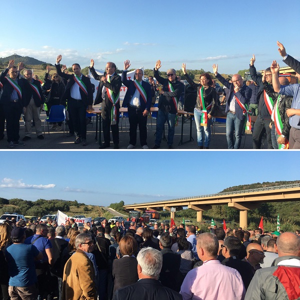 Consigli Comunali dell'Ogliastra chiedono la riapertura immediata del cantiere sulla Statale 125 Tortol-Bari Sardo