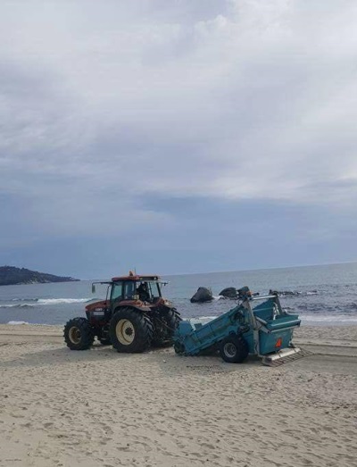 Partiti dal lido di Orr gli interventi di pulizia delle spiagge